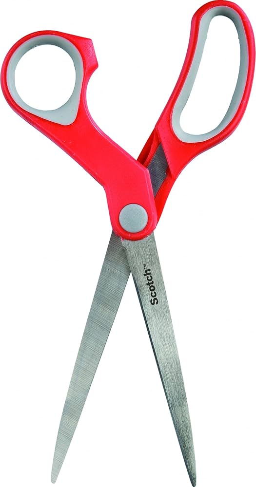 mammy☆ページ　SCO-28/CW Amazon.com: Scotch 1428 20cm Comfort Scissors - Red/Grey